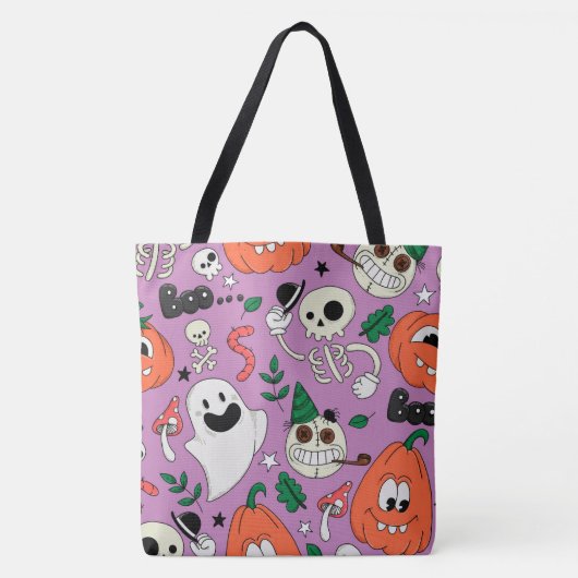 Sac fourre-tout d'Halloween (Devant)