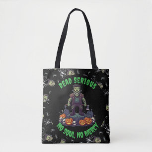 🖤 Sac fourre-tout d'Halloween Black Frankenstein