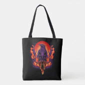 Sac fourre-tout d'Halloween de Crow (Dos)