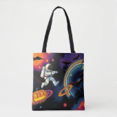 Sac fourre-tout d'Halloween - Galaxy Trick-or-Trea (Devant)