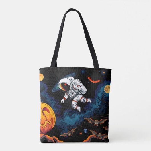 Sac fourre-tout d'Halloween - Galaxy Trick-or-Trea (Dos)