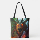 Sac fourre-tout d'Halloween géant Monster (Dos)