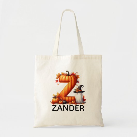 Sac fourre-tout d'Halloween monographique personna (Devant)