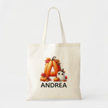Sac fourre-tout d'Halloween monographique personna