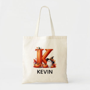 Sac fourre-tout d'Halloween monographique personna