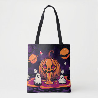 Sac fourre-tout d'Halloween - Sac à Trick ou à Tre