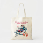 Sac fourre-tout d'Halloween - Squelette (Devant)