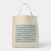 Sac fourre-tout d'Helsinki (Dos)
