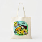sac fourre-tout d'hibiscus toucan (Devant)