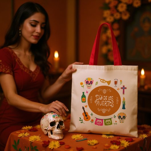 Sac fourre-tout Día de los Muertos | Jour des mort