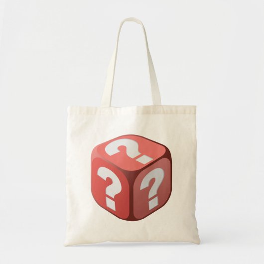 Sac fourre-tout Dice With Question Marques (Devant)