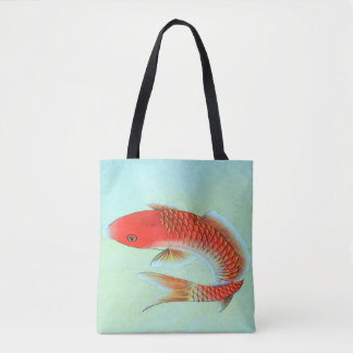 Sac fourre-tout d'illustration de Koi Fish