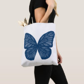 Sac fourre-tout d'illustration des ailes papillon (De près)