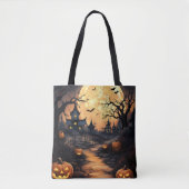 Sac fourre-tout d'illustration Halloween (Devant)