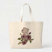 Sac fourre-tout d'illustration Pitbull (Devant)