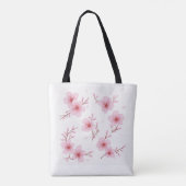 sac fourre-tout d'image en fleurs de cerisier (Dos)