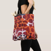 sac fourre-tout d'impression abstrait (De près)