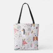 Sac fourre-tout d'impression animal mignon, Motif  (Dos)
