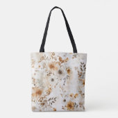 Sac fourre-tout d'impression botanique d'automne f (Dos)