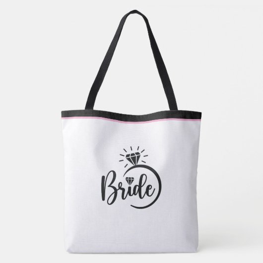 Sac fourre-tout d'impression Bride (Dos)