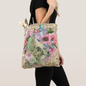 Sac fourre-tout d'impression crâne Motif unique be (De près)