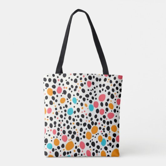 Sac fourre-tout d'impression dalmate branché | Pol (Dos)