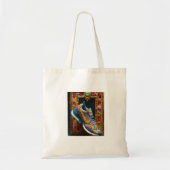 Sac fourre-tout d'impression de chaussures colorée (Devant)
