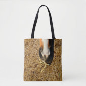 Sac fourre-tout d'impression de foin à cheval (Devant)
