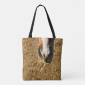 Sac fourre-tout d'impression de foin à cheval (Dos)