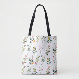 Sac fourre-tout d'impression florale