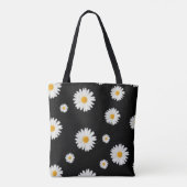 Sac fourre-tout d'impression Motif de la marguerit (Dos)