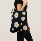 Sac fourre-tout d'impression Motif de la marguerit (De près)