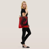 Sac fourre-tout d'impression Rose rouge (Sur le modèle)