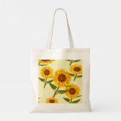 Sac fourre-tout d'impression tournesol (Dos)