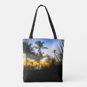Sac fourre-tout d'impression Tropical Sunset (Dos)