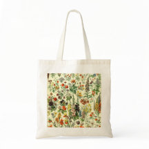 Sac fourre-tout d'impression vintage
