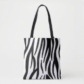 sac fourre-tout d'impression zebra (Devant)