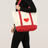 Sac fourre-tout d'impulsion du coeur doux (Devant (produit))