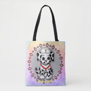 Sac fourre-tout d'infirmière de chien de chiot