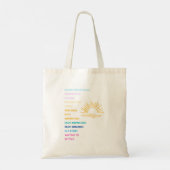 Sac fourre-tout d'inspiration créative : "Vous ête (Dos)