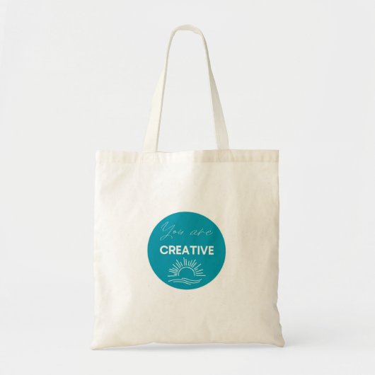 Sac fourre-tout d'inspiration créative : "Vous ête (Devant)