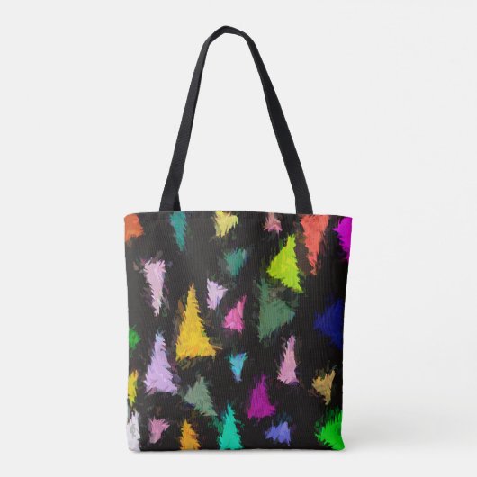 Sac fourre-tout Ditzy Triangles (Dos)