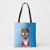 Sac fourre-tout Dodger le chien (Devant)
