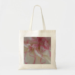 Sac fourre-tout d'oeillet blanc et rose