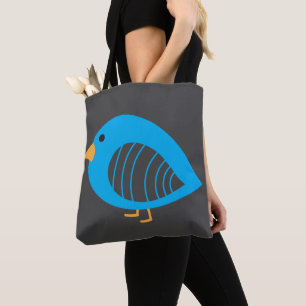 Sac fourre-tout d'oiseaux colorés et sympa