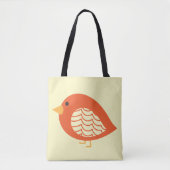 Sac fourre-tout d'oiseaux colorés et sympa (Devant)