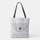 Sac fourre-tout Doodle (Dos)