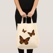 Sac fourre-tout Doodled Monarch (Devant (produit))