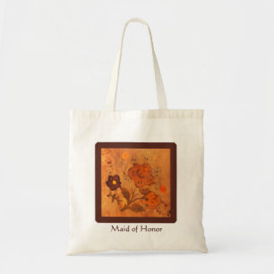 Sac fourre-tout d'or à mariage de marqueterie