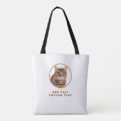 Sac fourre-tout double face avec photo pour animau (Dos)